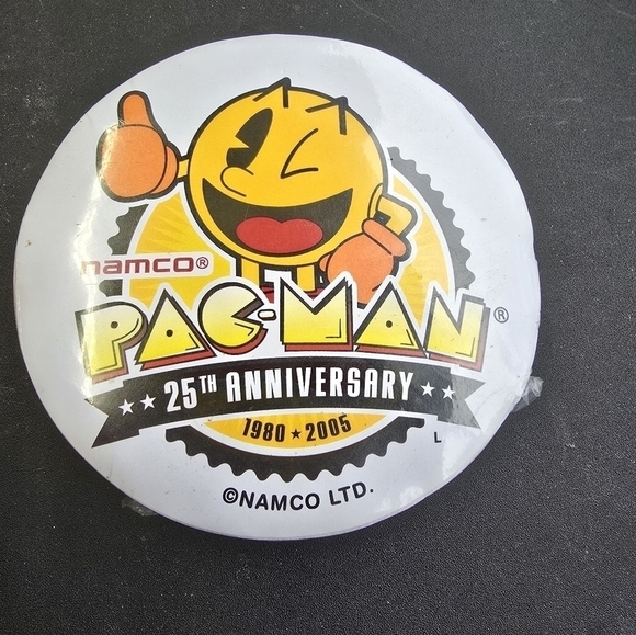 RARE CAMISETA VINTAGE 2005 Namco Pac-Man 25 anniversary LG - Picture 1 of 2